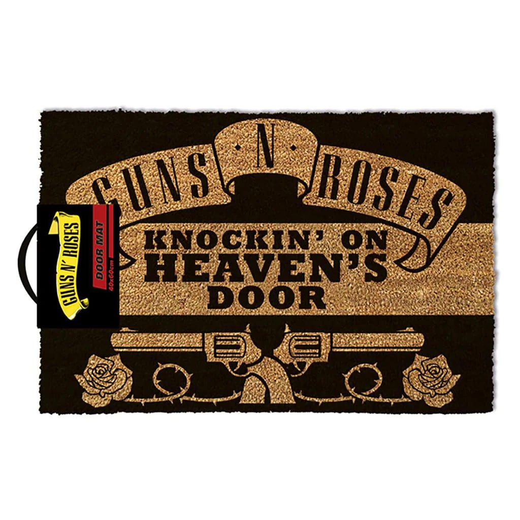 Zerbino Guns N' Roses Knockin' On Heaven'S Door Cm 60X40 - Gp85164 Zerbino Guns N' Roses Knockin' On Heaven'S Door Cm 60X40 - Gp85164